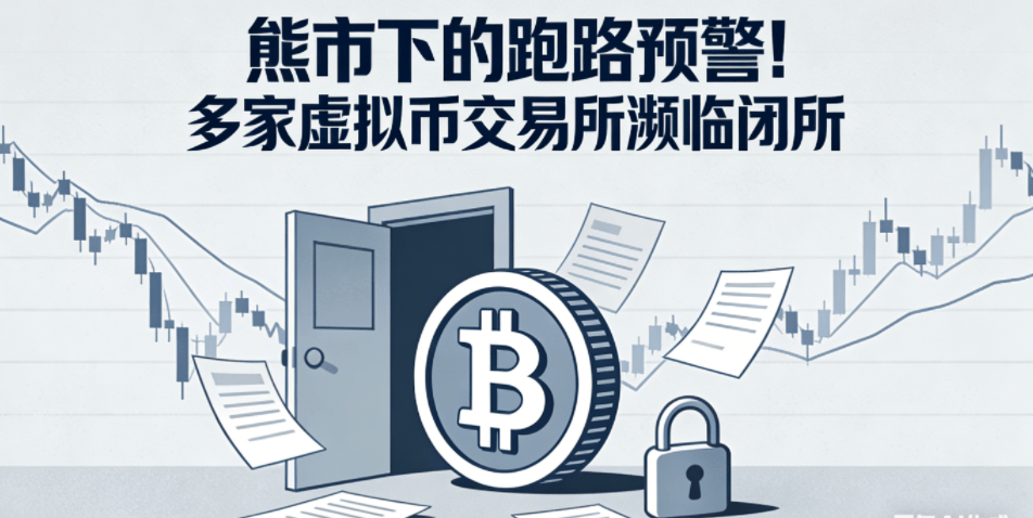 熊市下的跑路预警！多家虚拟币交易所濒临闭所，CEEX等平台需警惕